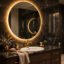 Round LED Backlit Mirror - DubaiGlass.pk