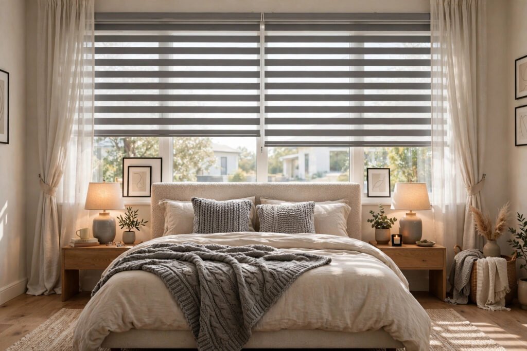 Zebra Roller Blind - DubaiGlass.pk