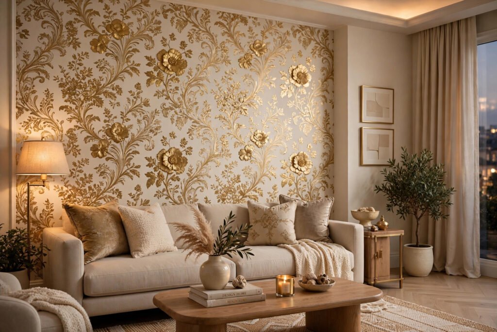 Luxury Designer Wallpaper - DubaiGlass.pk